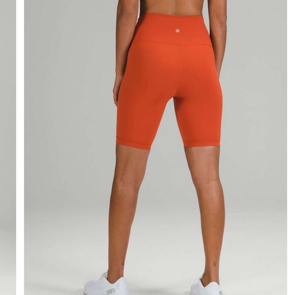 Lululemon Wunder Train Short Canyon Orange 6 - Picture 6 of 11